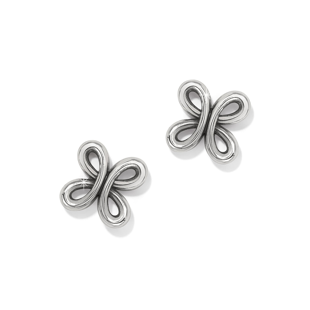 Brighton Interlok Curve Post Earrings