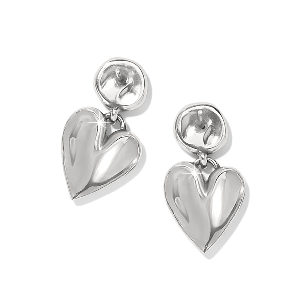 Brighton Cascade Heart Post Drop Earrings