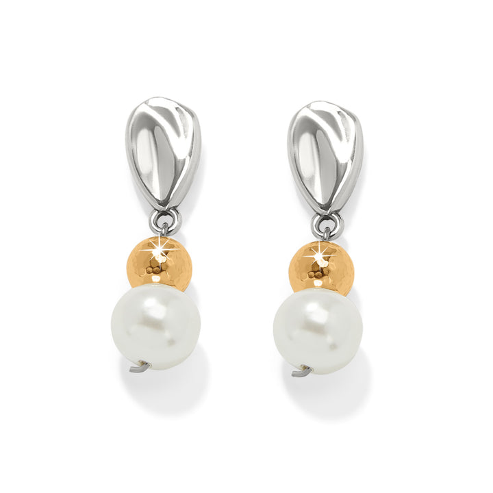 Brighton Cascade Unity Pearl Post Drop Earrings