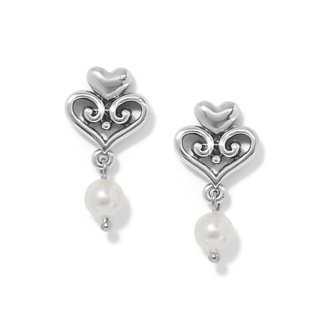 Brighton Alcazar Amor Pearl Post Drop Earrings