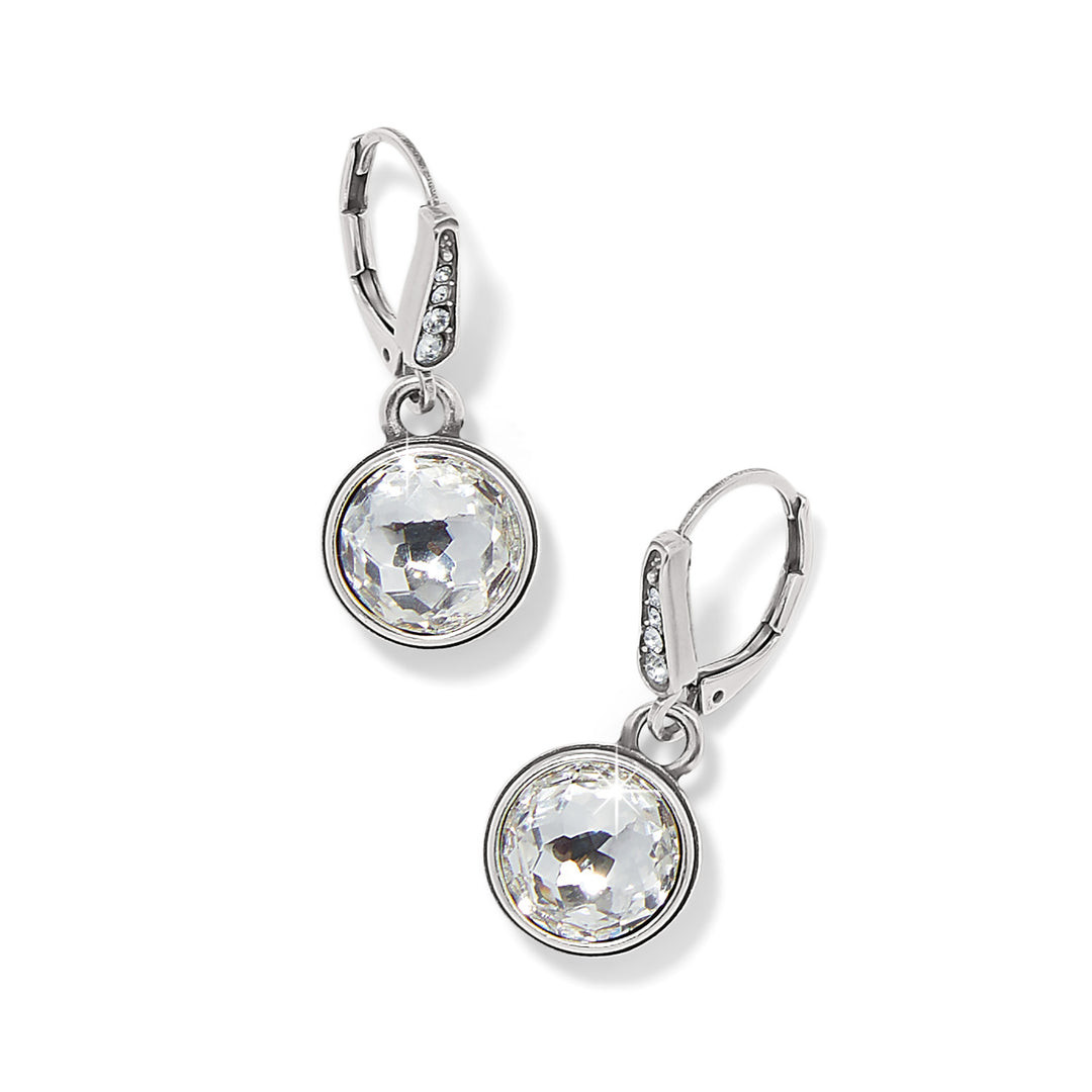 Brighton Meridian Aurora Leverback Earrings - Crystal