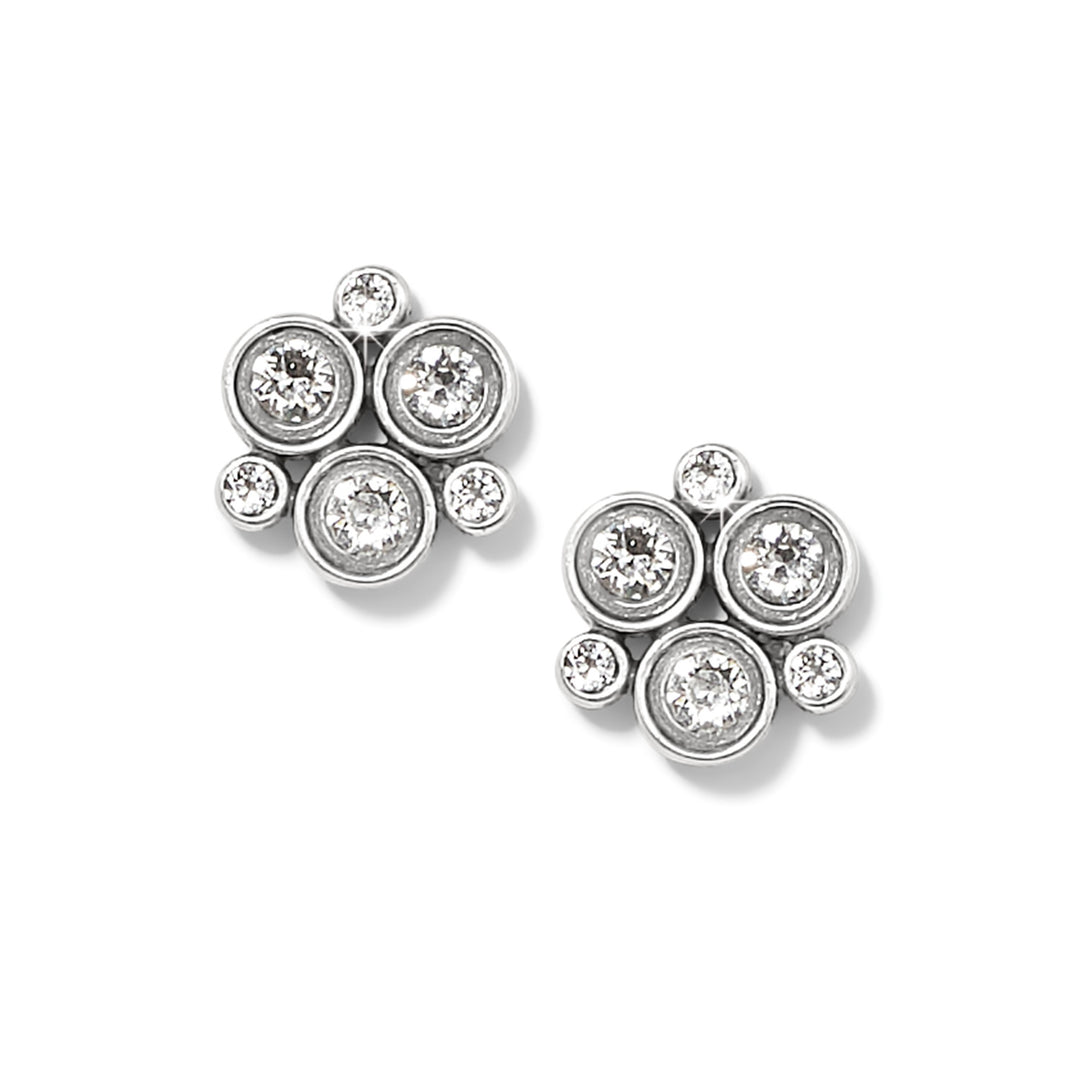 Brighton Constella Cluster Post Earrings - Silver