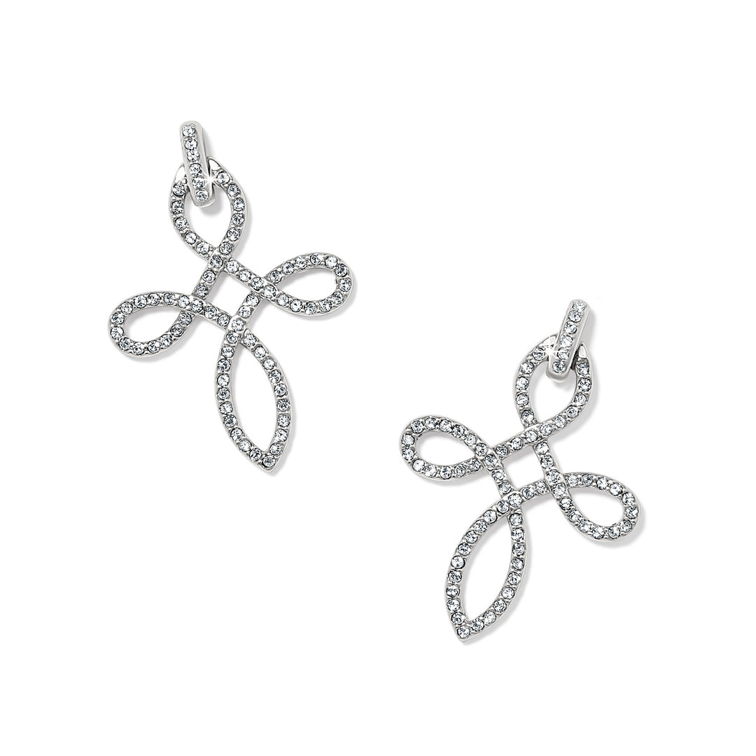 Brighton Illumina Ribbon Post Drop Earrings