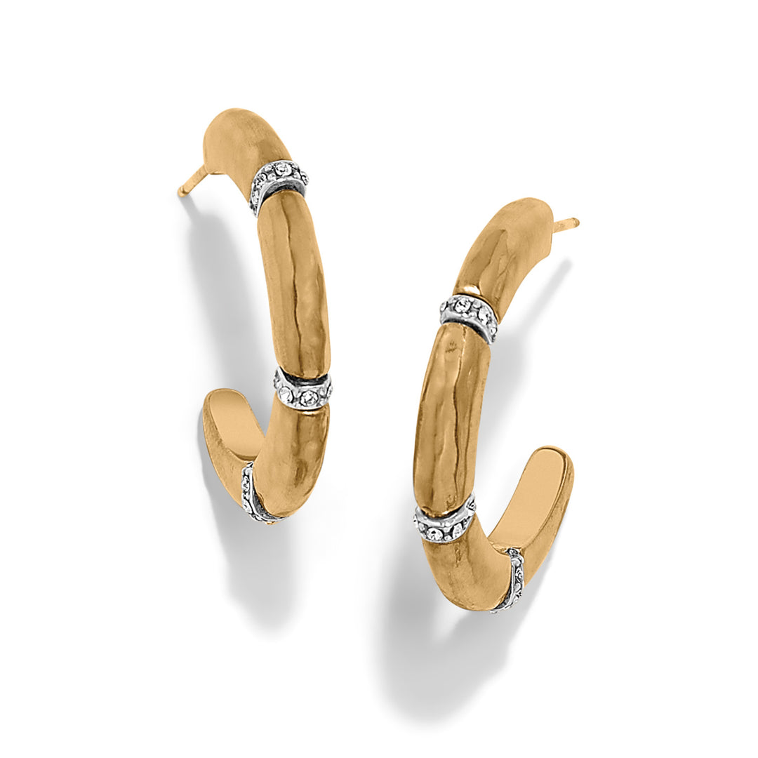 Brighton Meridian Geo Open Hoop Earrings