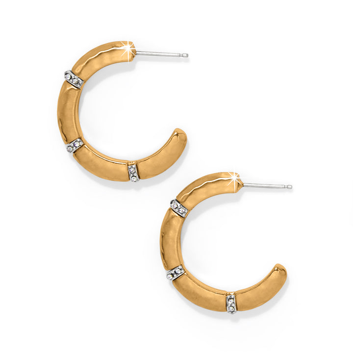 Brighton Meridian Geo Open Hoop Earrings