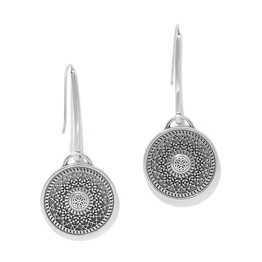 Brighton Ferrara Segreta Medallion French Wire Earrings