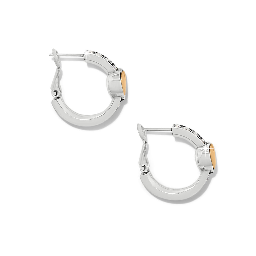Brighton Mystery Of Love Heart Hoop Earrings