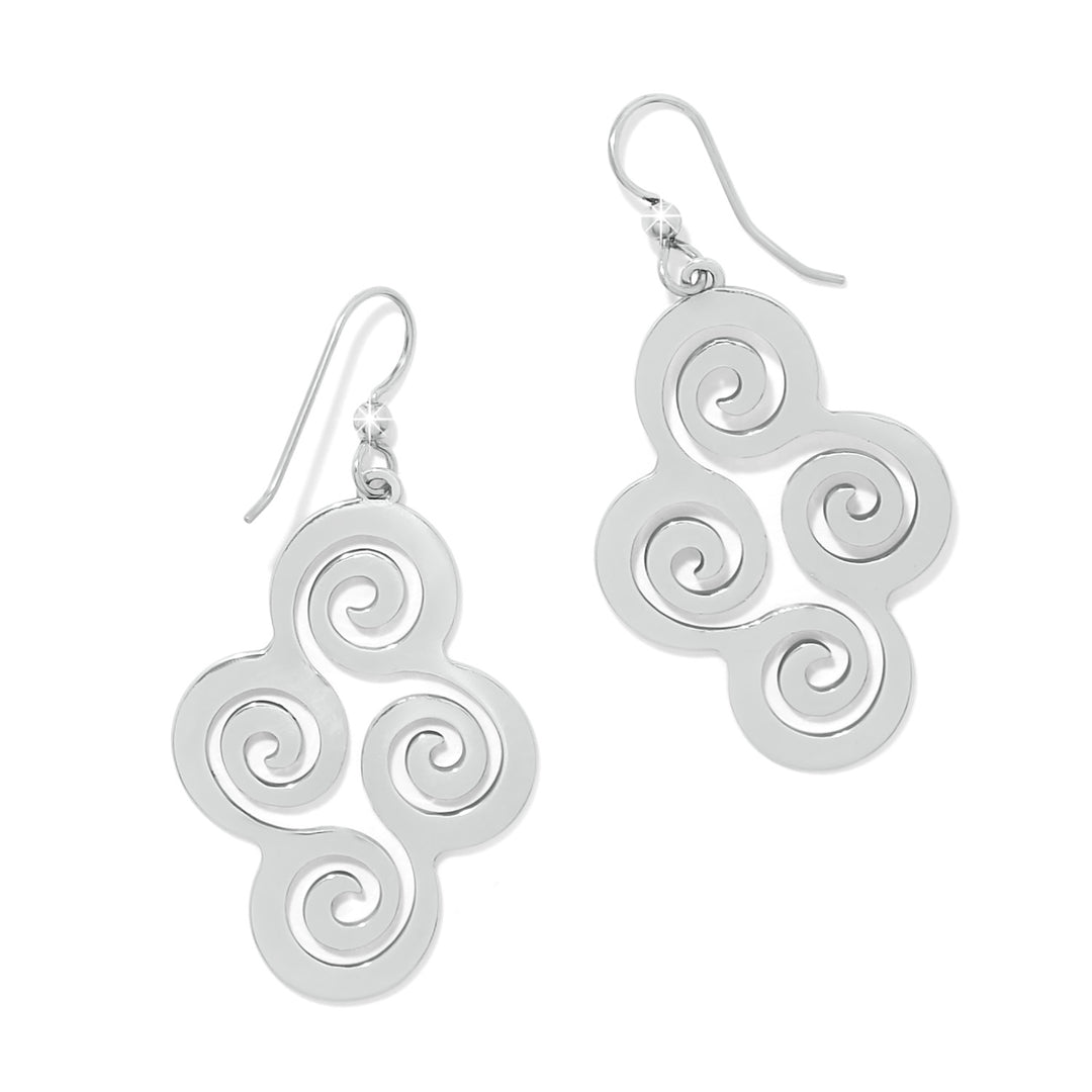 Brighton Vertigo Spiral French Wire Earrings