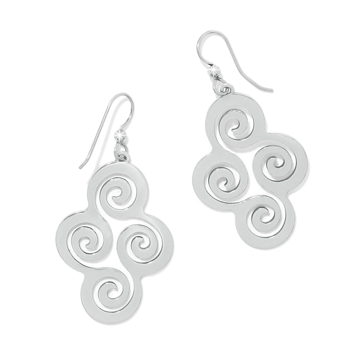 Brighton Vertigo Spiral French Wire Earrings