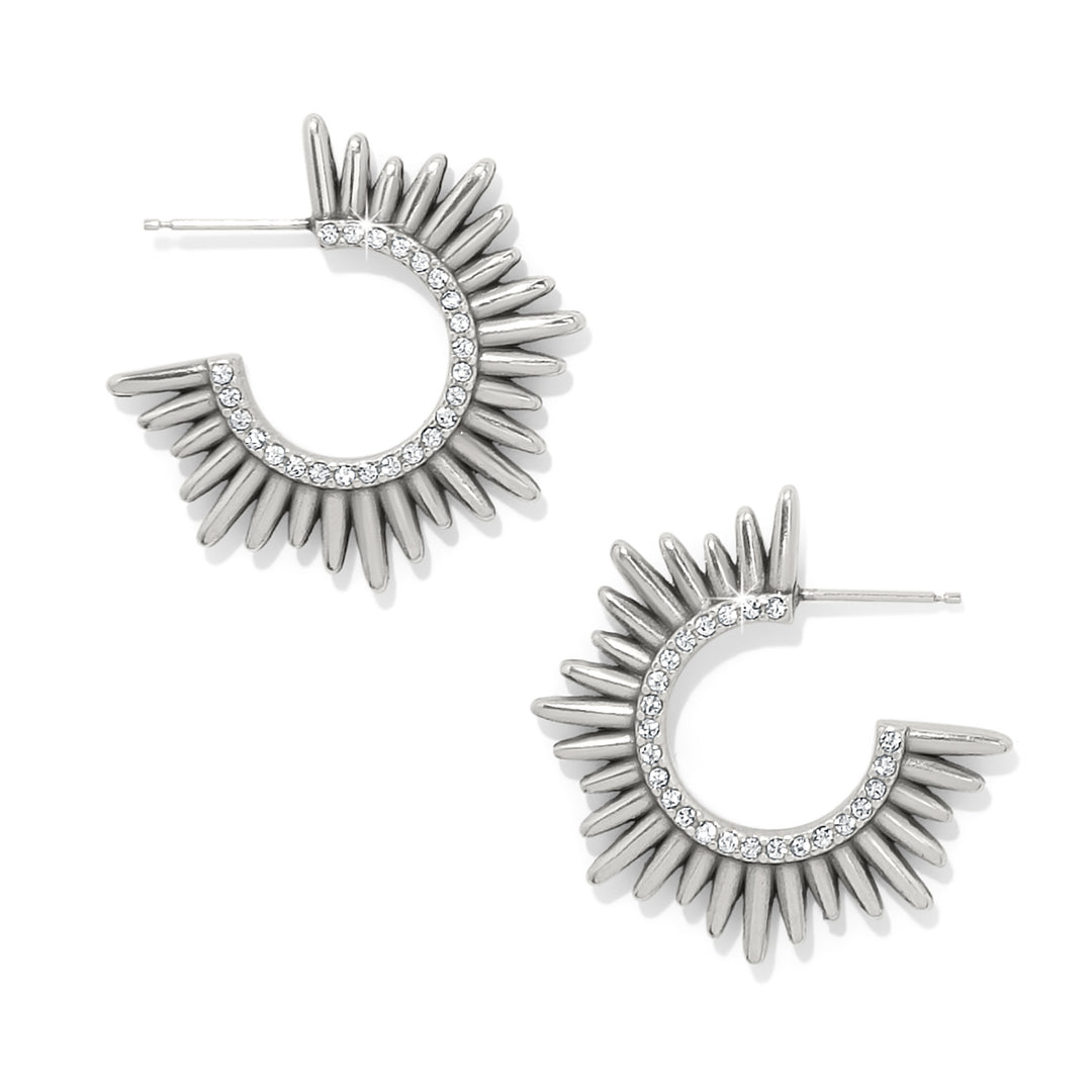Brighton Solara Hoop Earrings - Silver