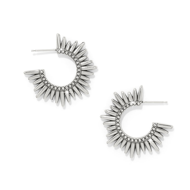 Brighton Solara Hoop Earrings - Silver