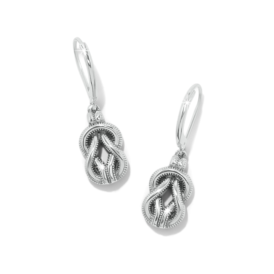 Brighton Interlok Harmony Leverback Earrings
