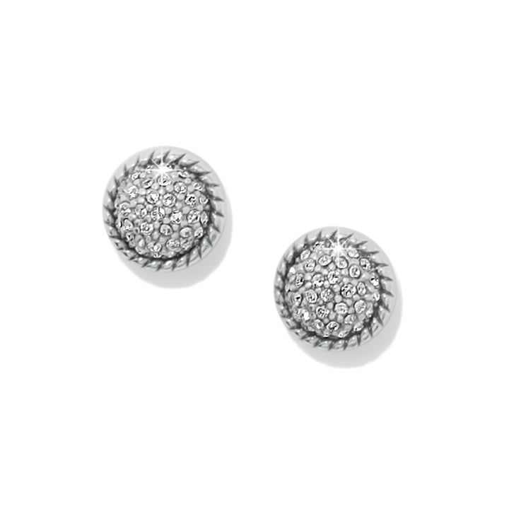 Brighton Illumina Celeste Dome Post Earrings - Silver