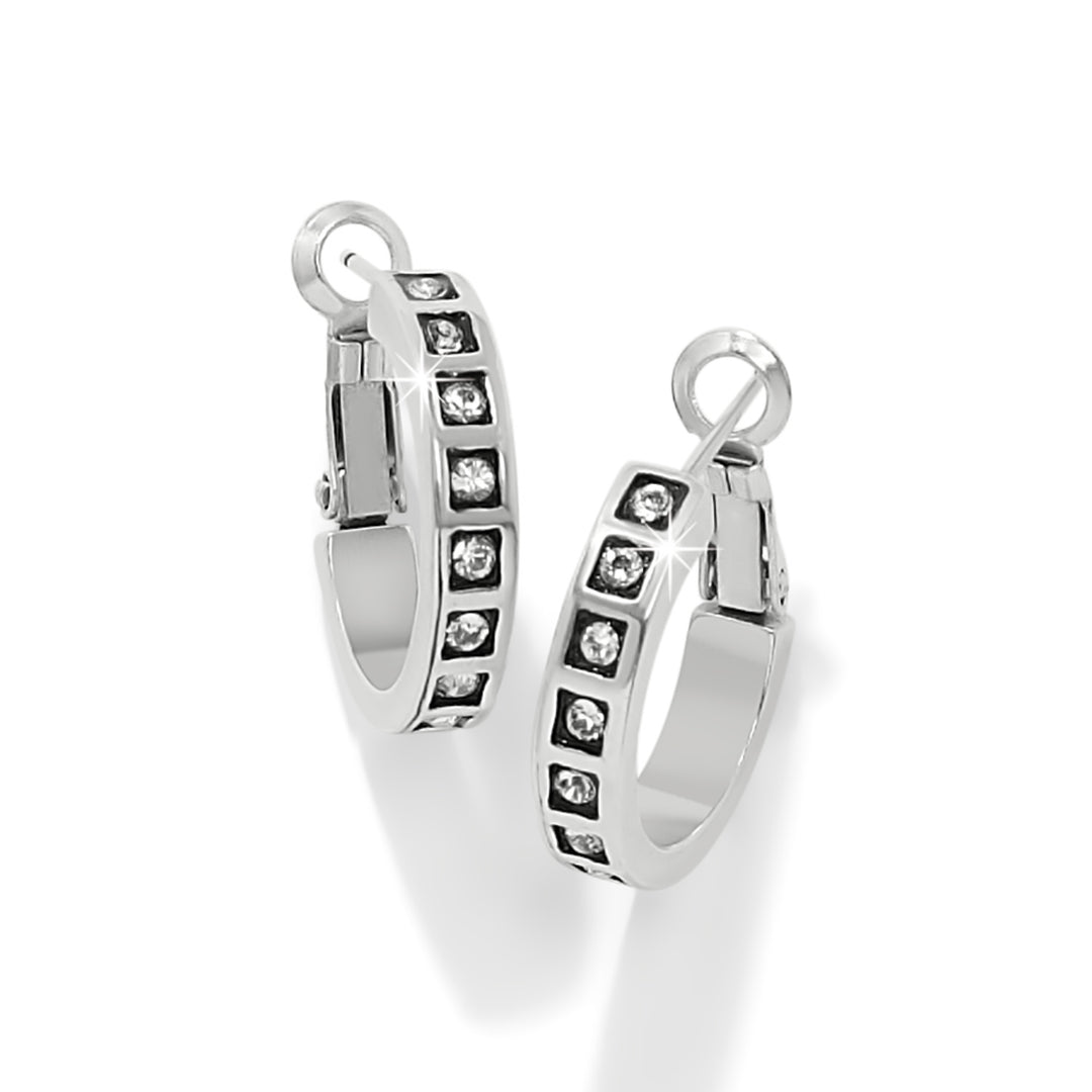 Brighton Love Knows Hoop Earrings - Silver