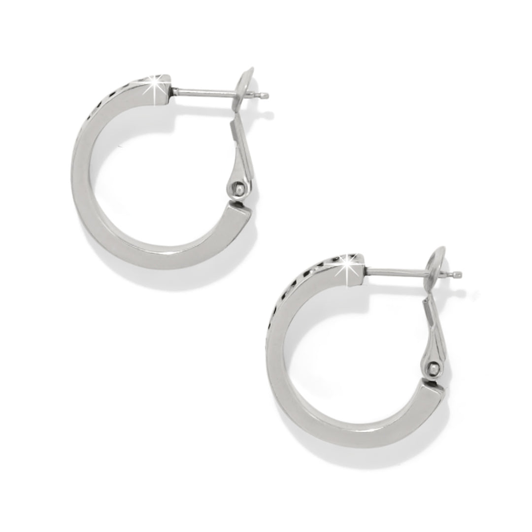 Brighton Love Knows Hoop Earrings - Silver