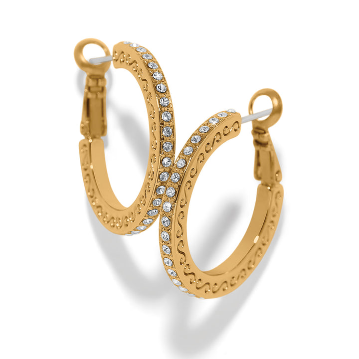 Brighton Meridian Thin Small Hoop Earrings - Gold