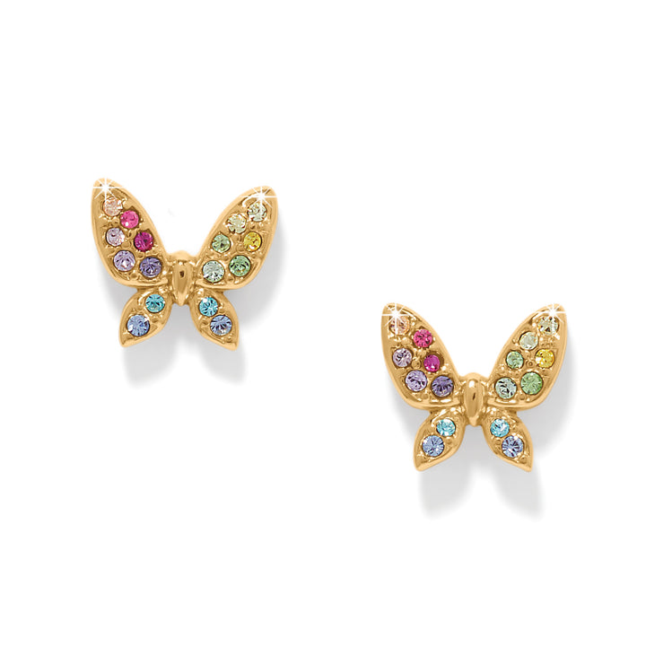Brighton Enchanting Gem Butterfly Earrings