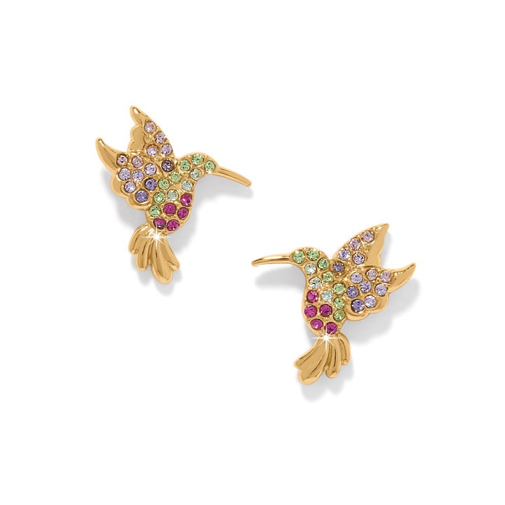 Brighton Enchanting Gem Hummingbird Earrings