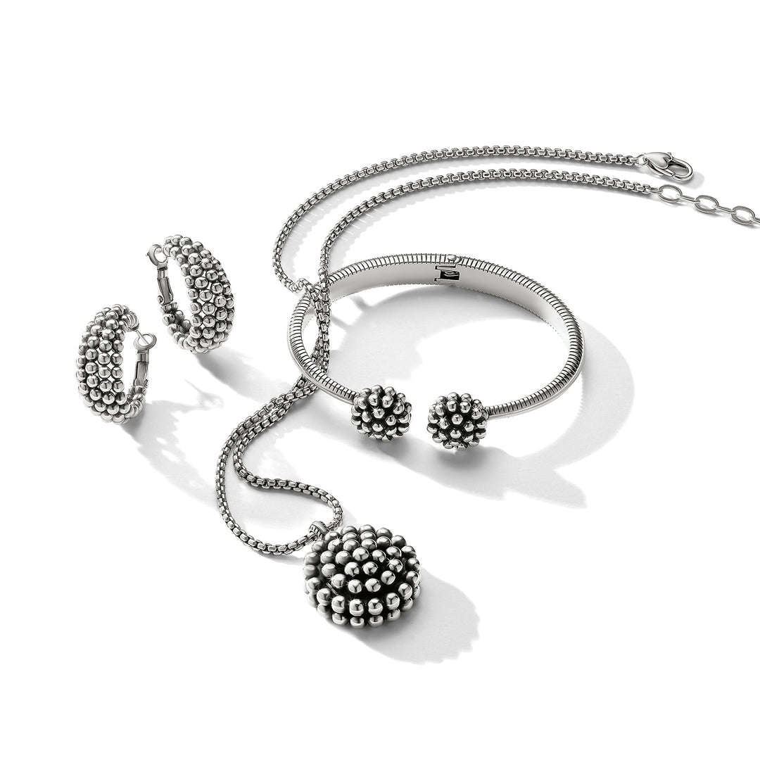 Brighton Pretty Tough Blossom Hoop Earrings