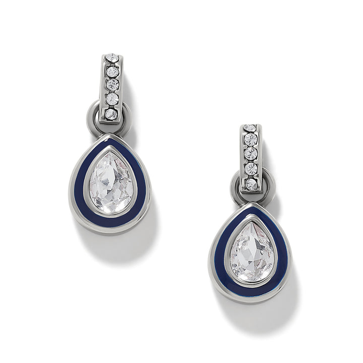 Brighton Halo Gemma Petite Teardrop Post Drop Earrings