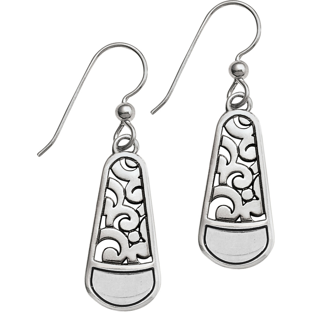Brighton Catania French Wire Earrings - Silver/Gold