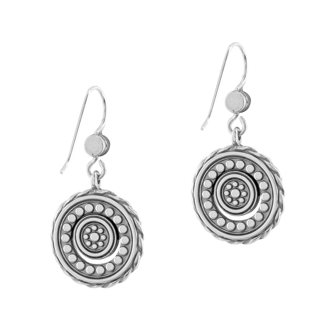 Brighton Halo Eclipse French Wire Earrings