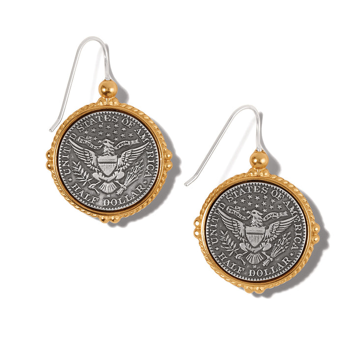 Brighton Lady Liberty French Wire Earrings