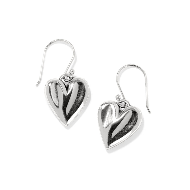 Brighton Cascade Heart Reversible French Wire Earrings Gift Box