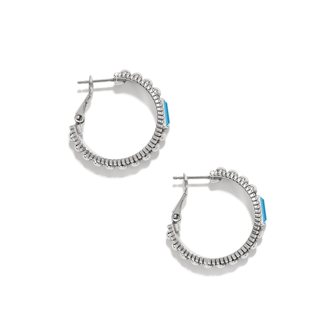 Brighton Pretty Tough Gem Hoop Earrings