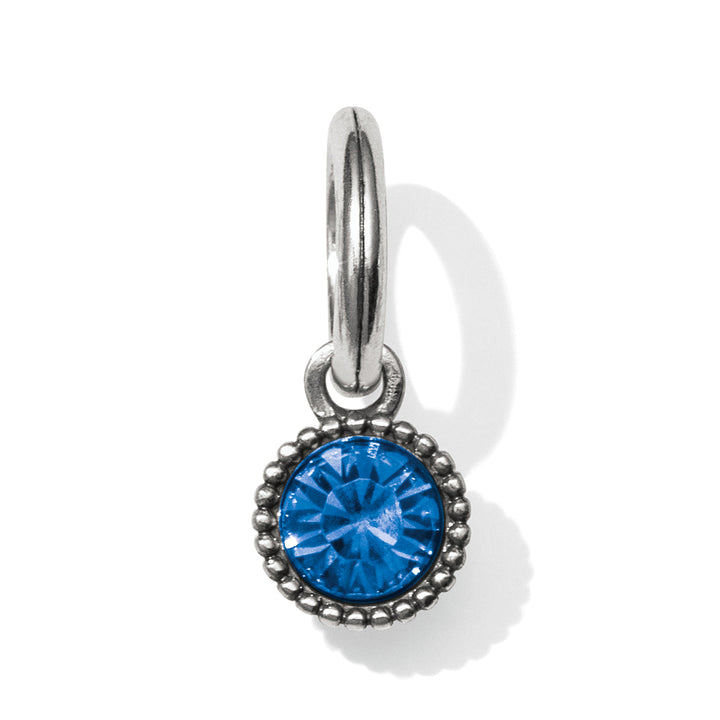 Brighton Glitz Birthstone Amulet - Silver-Sapphire
