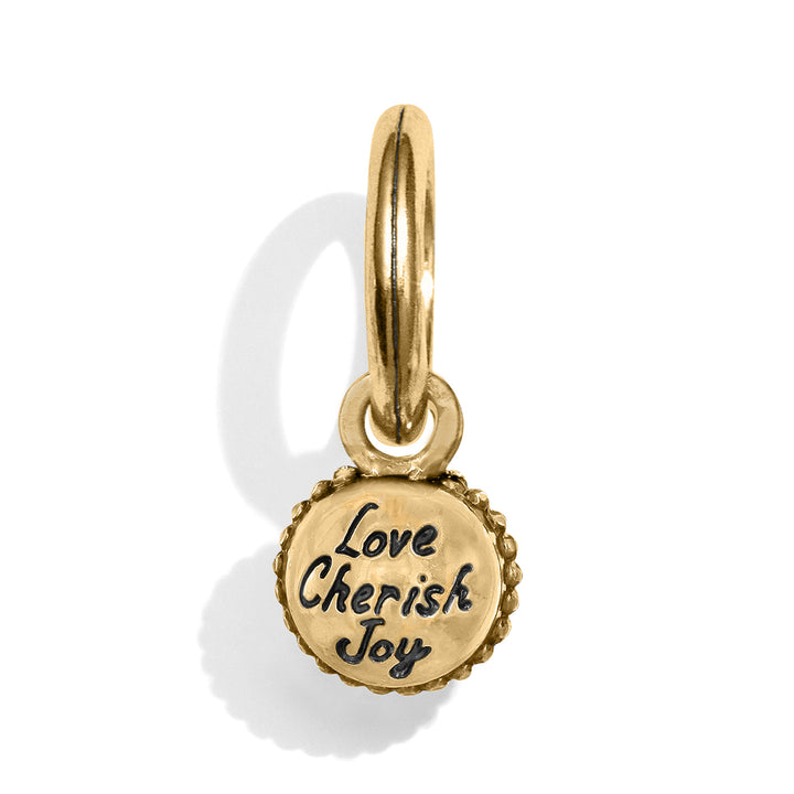 Brighton Glitz Birthstone Amulet - Gold-Clear