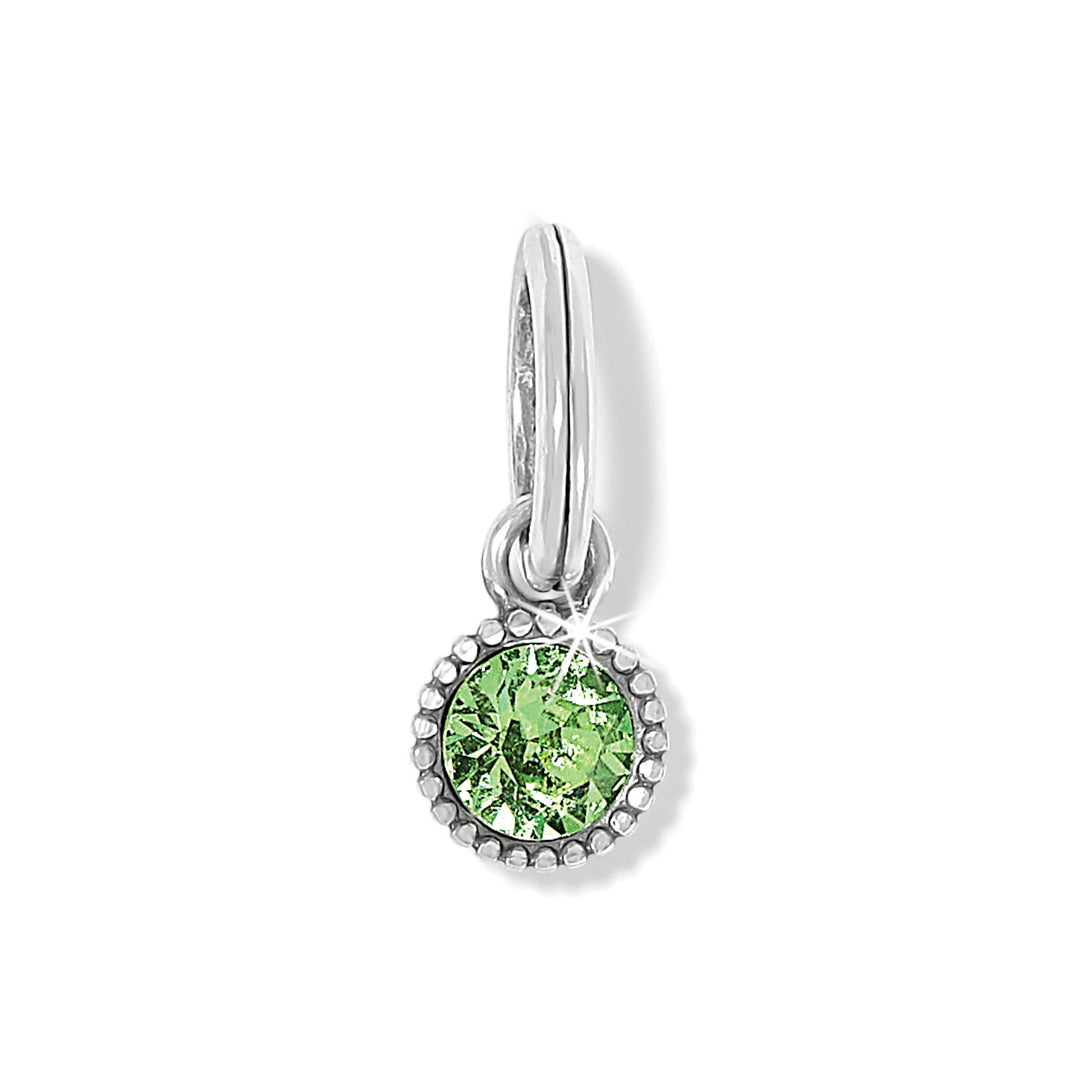 Brighton Glitz Birthstone Amulet - Silver-Peridot