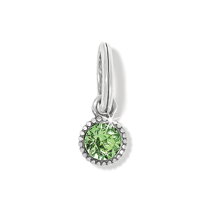 Brighton Glitz Birthstone Amulet - Silver-Peridot