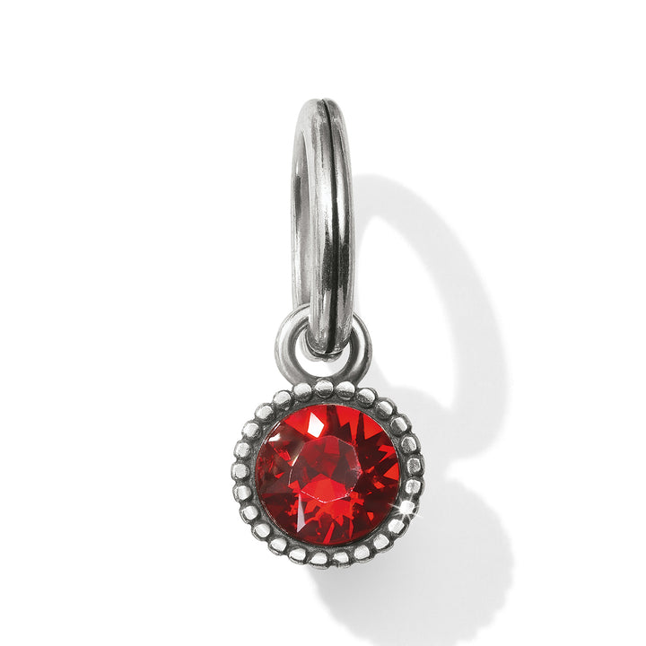 Brighton Glitz Birthstone Amulet - Silver-Siam