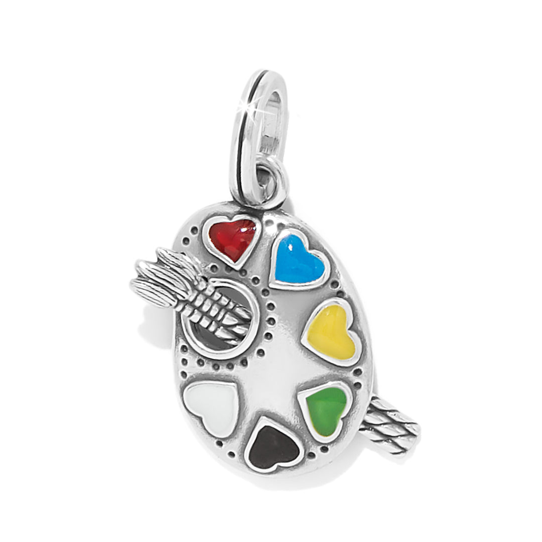 Brighton Painter Palette Charm