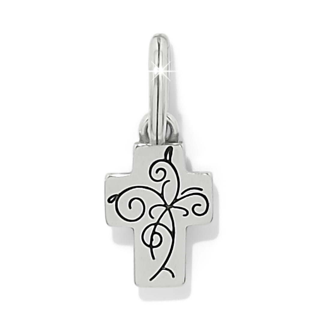 Brighton Crystal Cross Charm