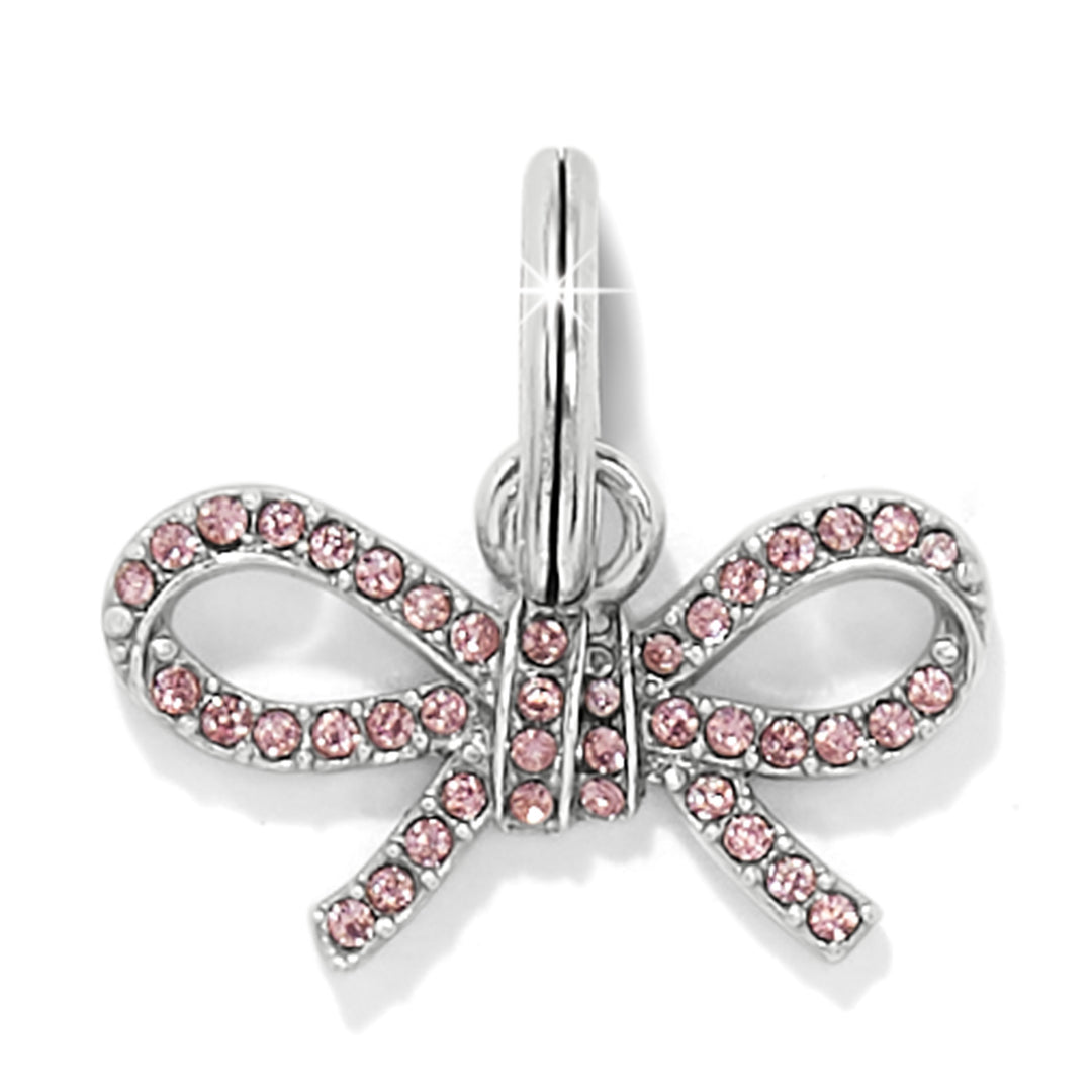 Brighton Illumina Bow Charm - Pink