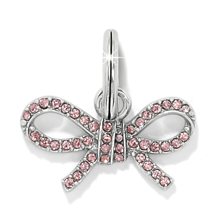Brighton Illumina Bow Charm - Pink