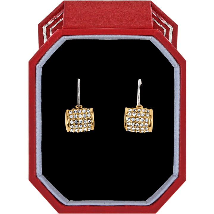 Brighton Meridian Leverback Earrings Gift Box - Gold