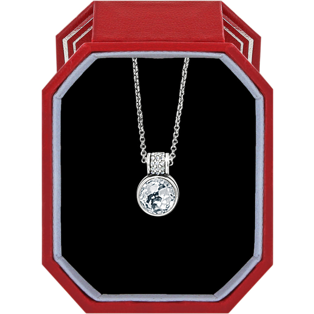 Brighton Meridian Aurora Petite Necklace Gift Box - Silver