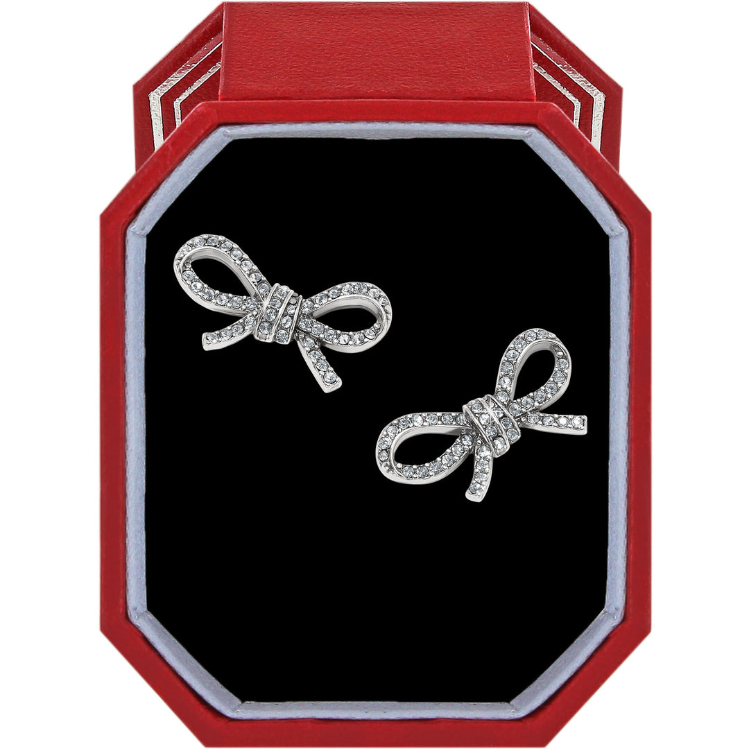 Brighton Illumina Bow Post Earrings Gift Box