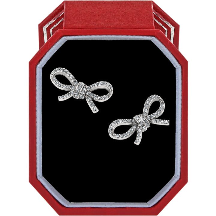 Brighton Illumina Bow Post Earrings Gift Box