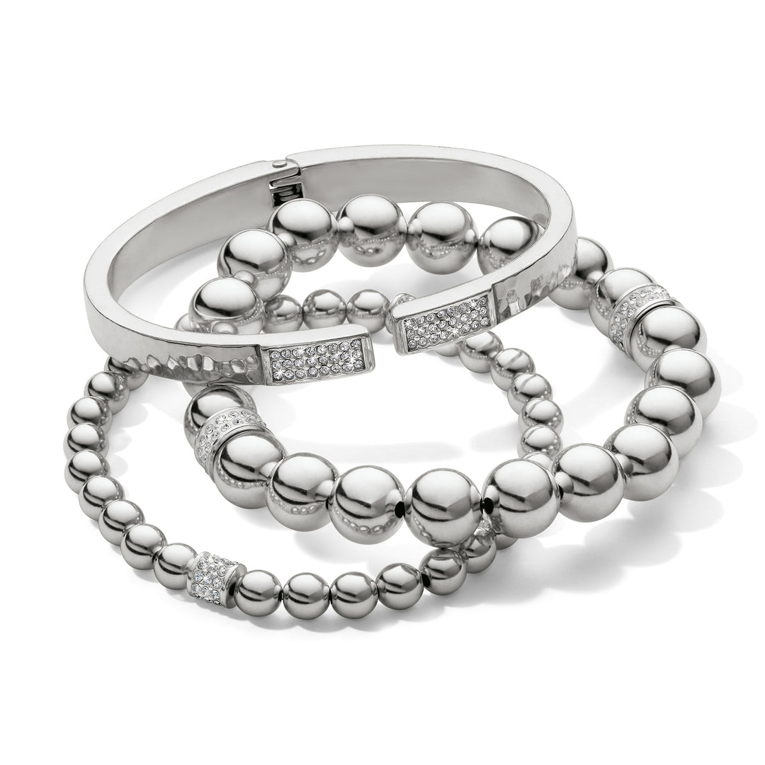 Brighton Meridian Petite Stretch Bracelet - Silver