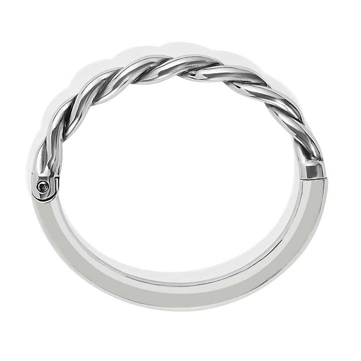 Brighton Interlok Twist Hinged Bangle