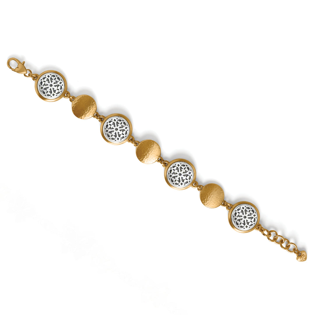 Brighton Ferrara Two Tone Luce Link Bracelet