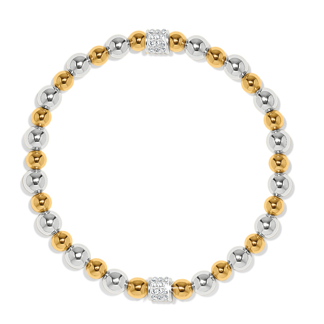 Brighton Meridian Petite Stretch Bracelet - Silver/Gold