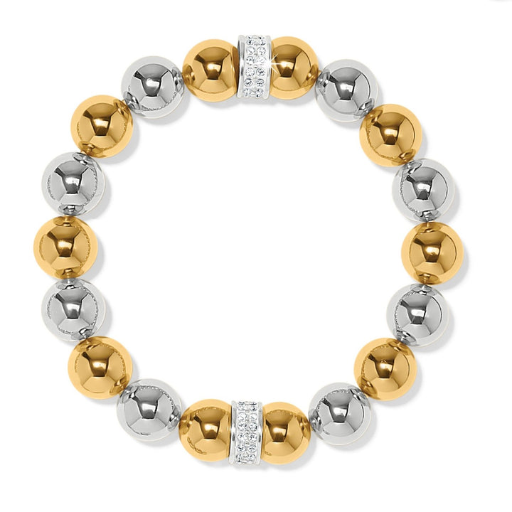 Brighton Meridian Stretch Bracelet - Silver/Gold