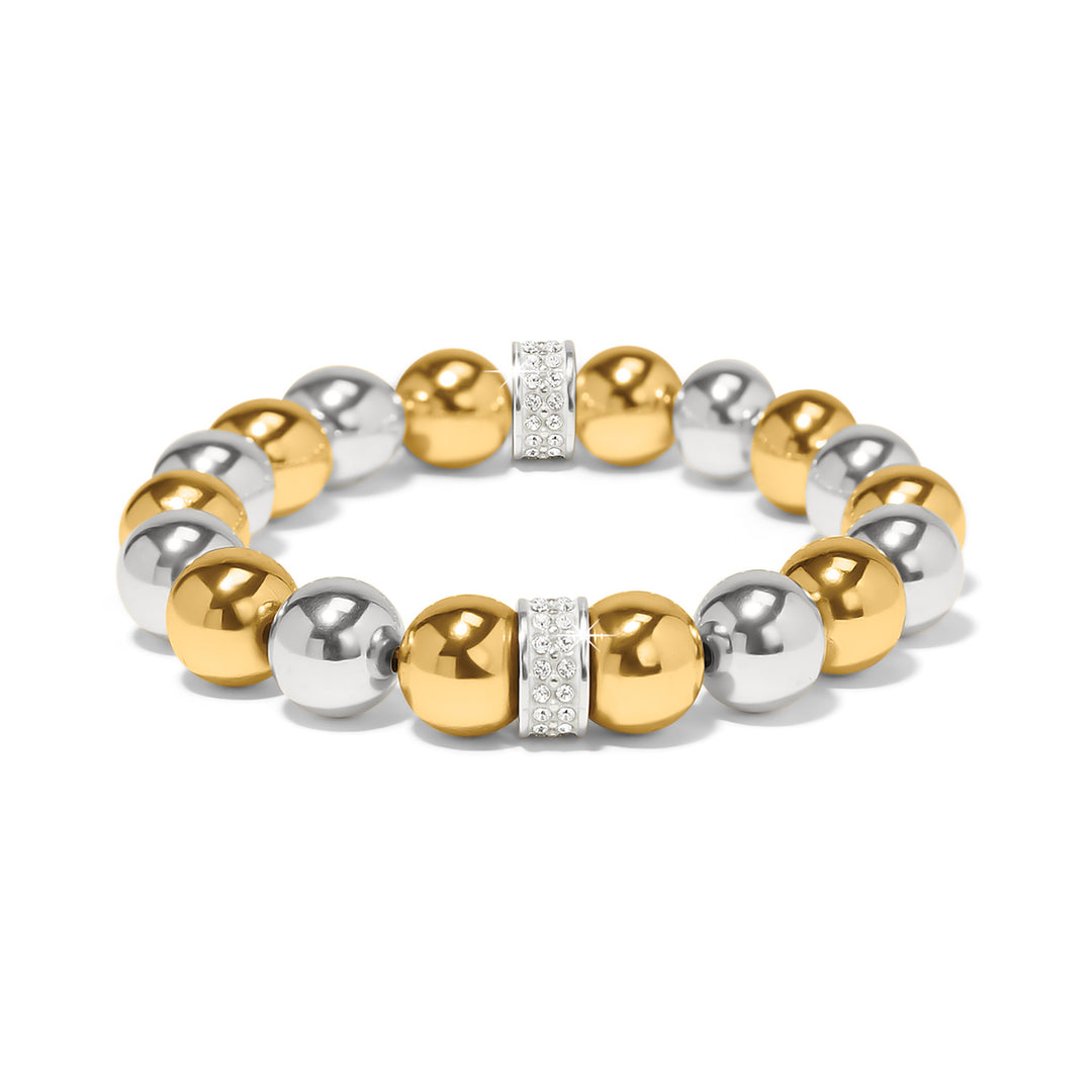 Brighton Meridian Stretch Bracelet - Silver/Gold