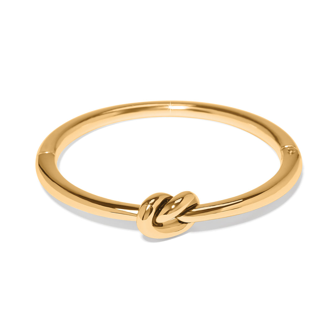 Brighton Interlok Single Knot Hinged Bangle