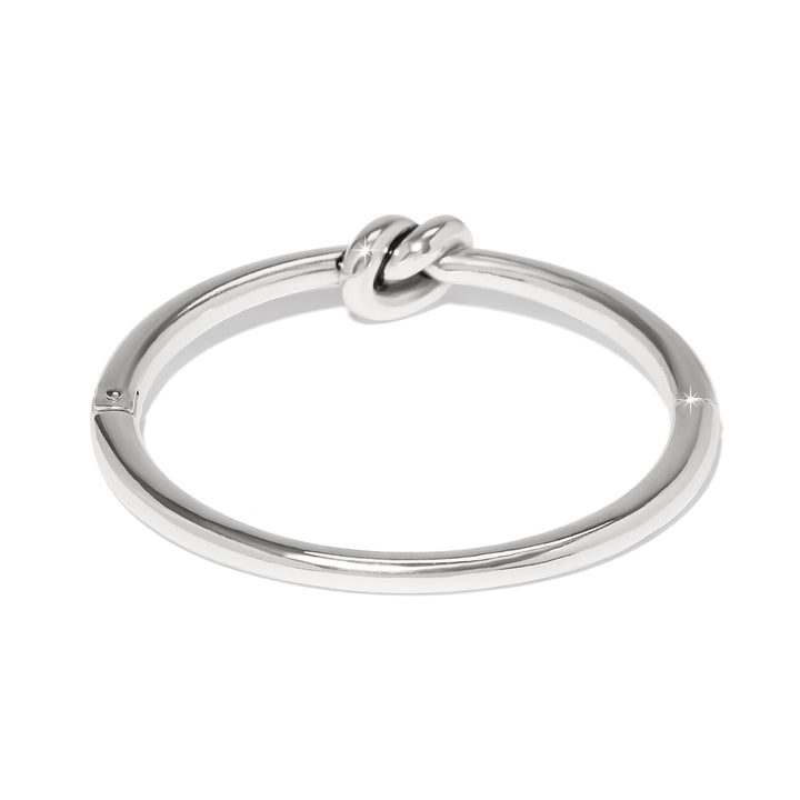 Brighton Interlok Single Knot Hinged Bangle